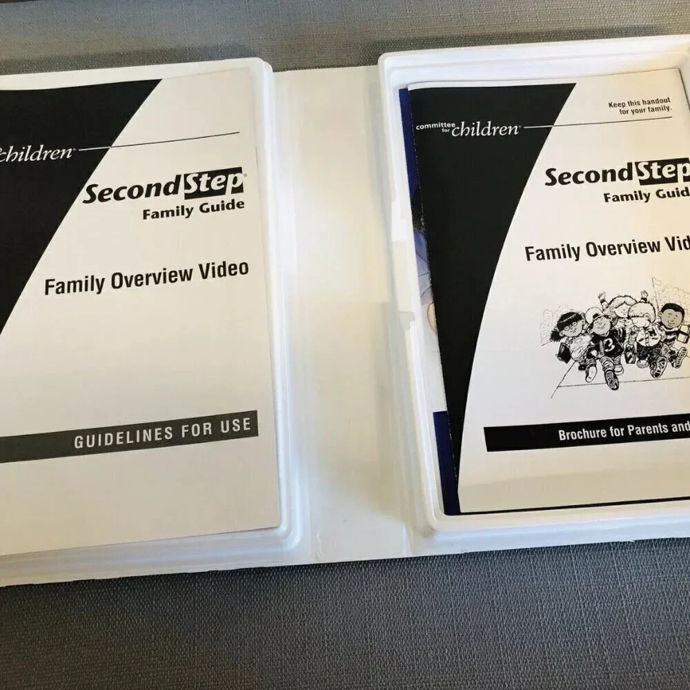 Second Step A Violence Prevention Curriculum Family Overview Video VHS - Picture 5 of 6